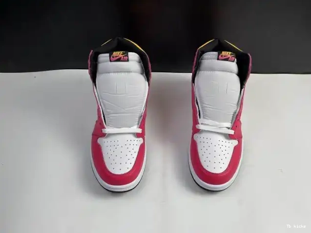 Rep TBK High Jordan Red 1 555088-603 Air Fusion OGLight 0522